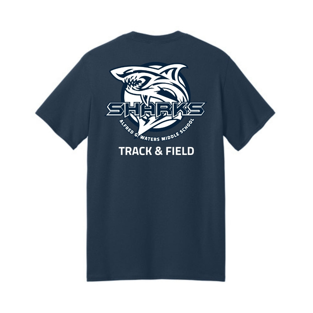 Alfred Waters MS Short Sleeve T-Shirt - Track & Field