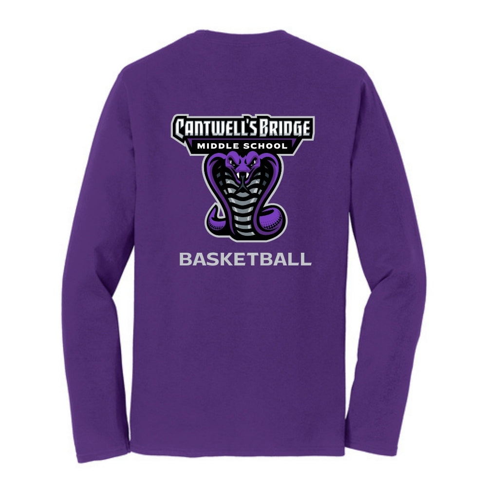 Cantwell MS Long Sleeve T-Shirt - Basketball