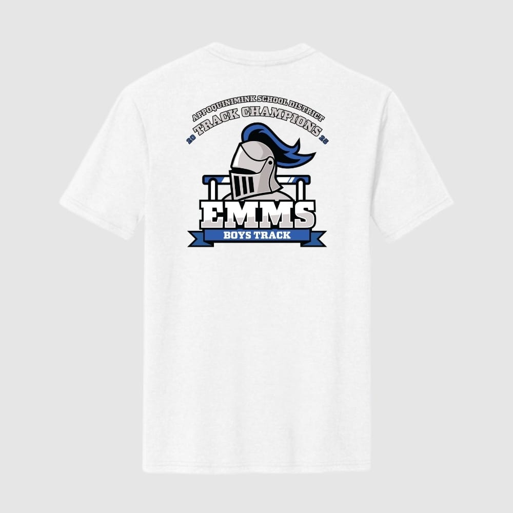 EMMS Boys White Champion Track Shirt