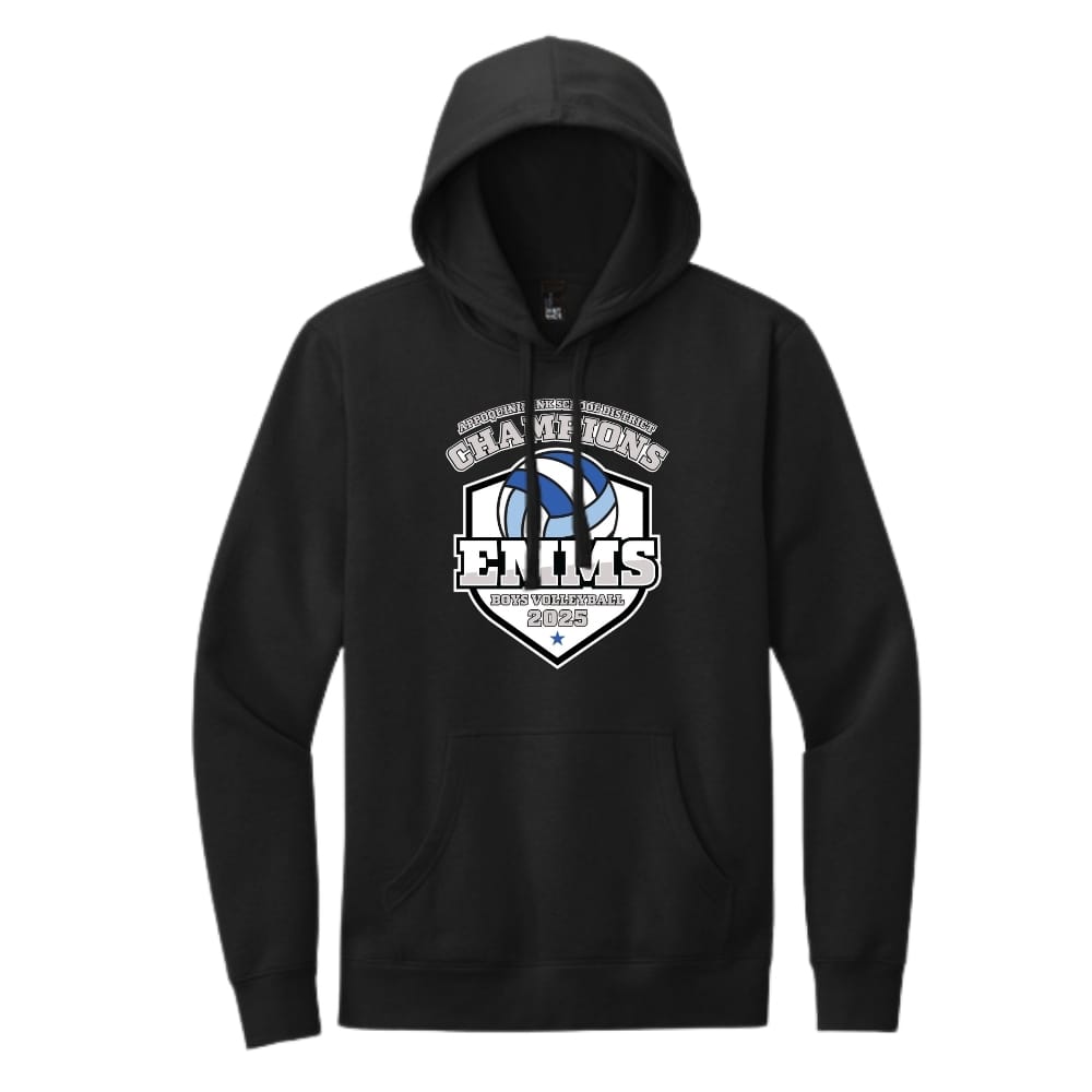 EMMS Boys Black Champion Volleyball Hoodie
