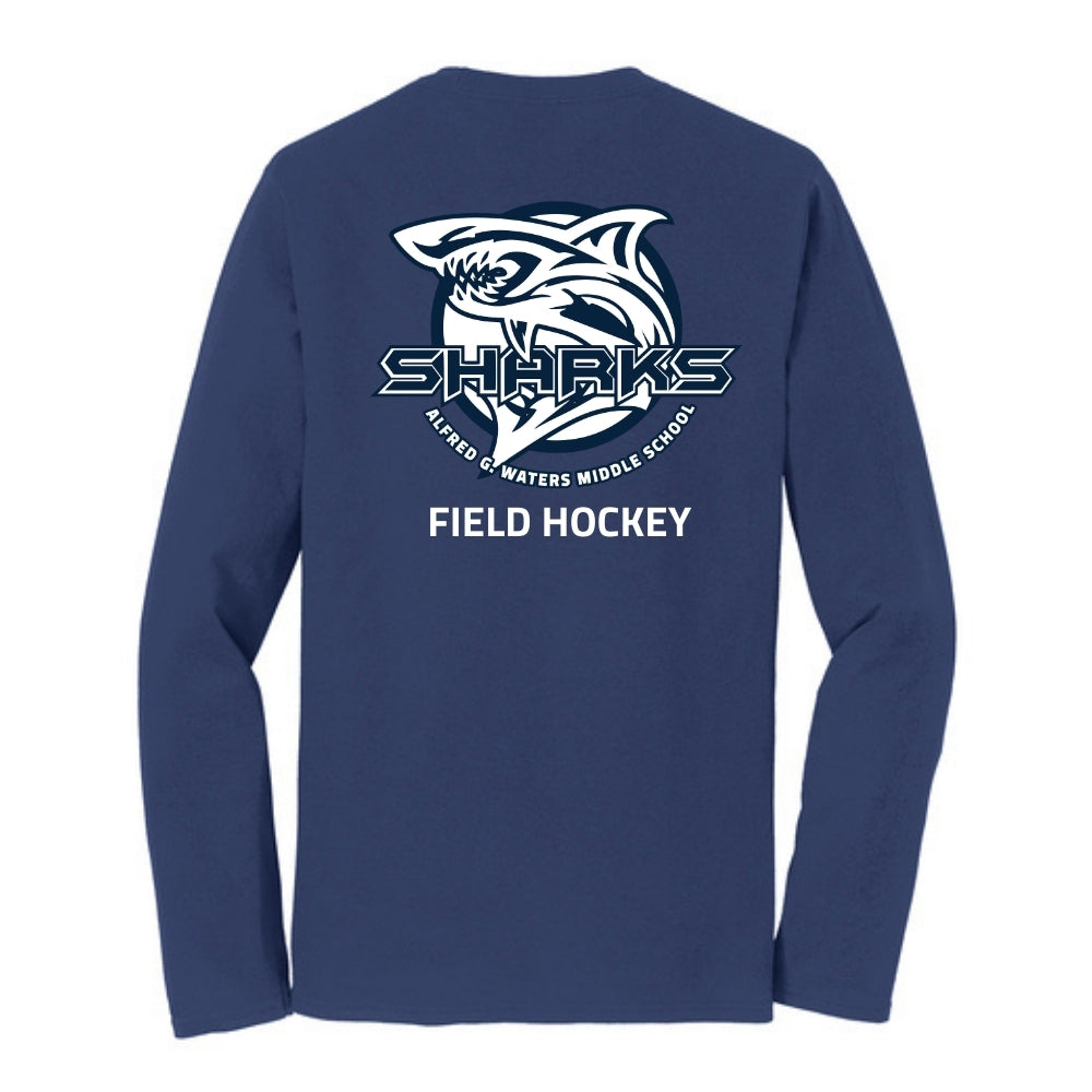 Alfred Waters MS Long Sleeve T-Shirt - Field Hockey