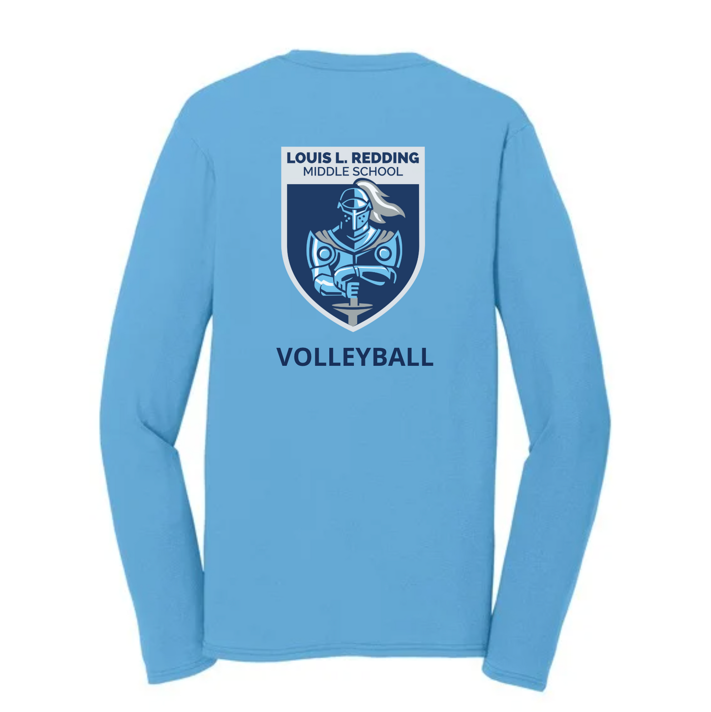 Louis Redding MS Knights Long Sleeve T-Shirt - Volleyball