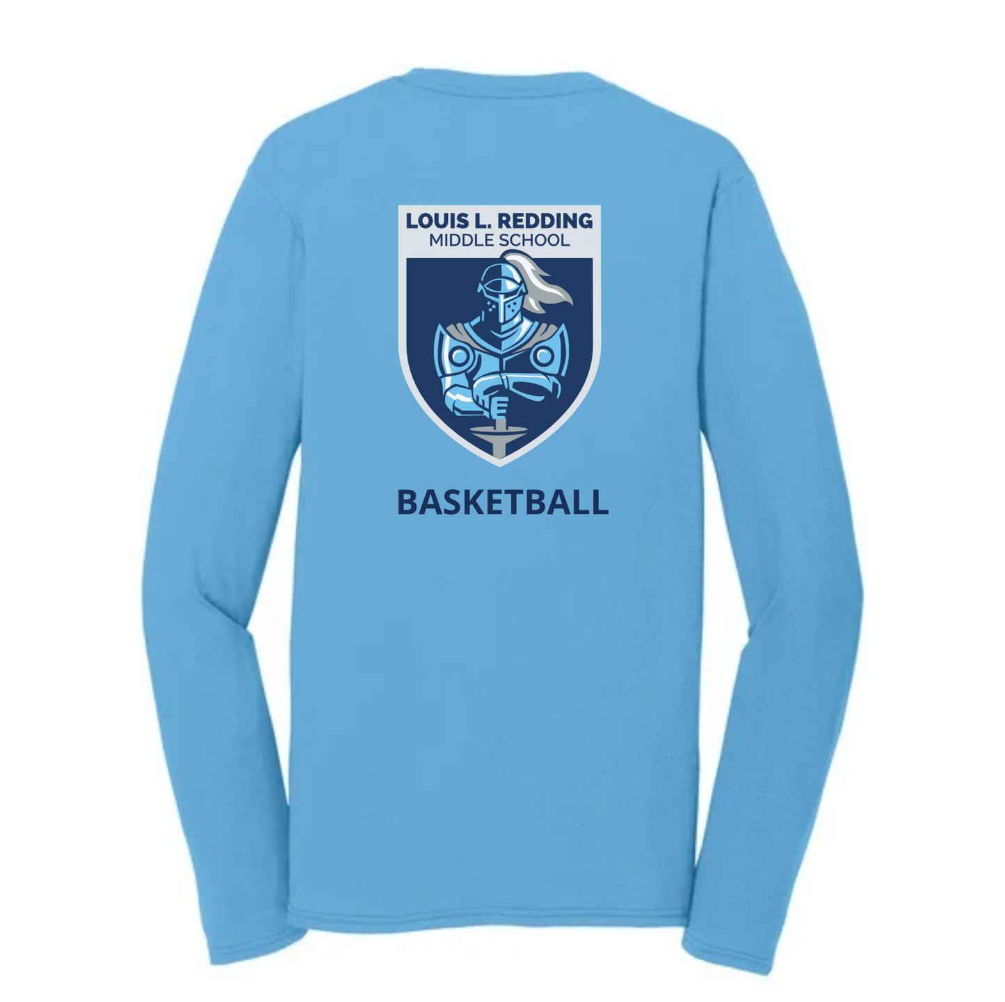 Louis Redding MS Knights Long Sleeve T-Shirt - Basketball